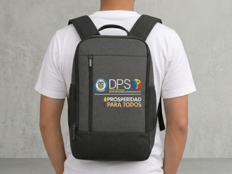 Morrales corporativos bordados