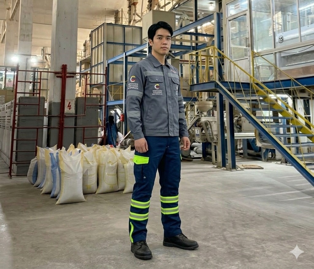 Uniforme industrial completo