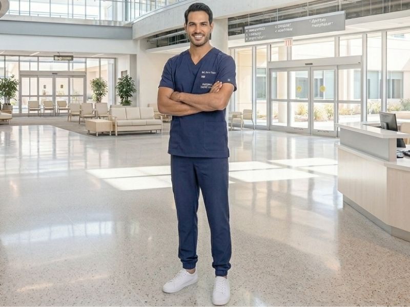 Uniforme salud hombre