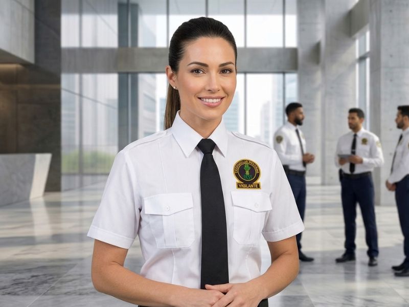 Camisa seguridad bordada